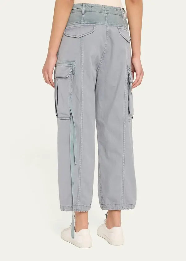 R13 cropped cargo pants