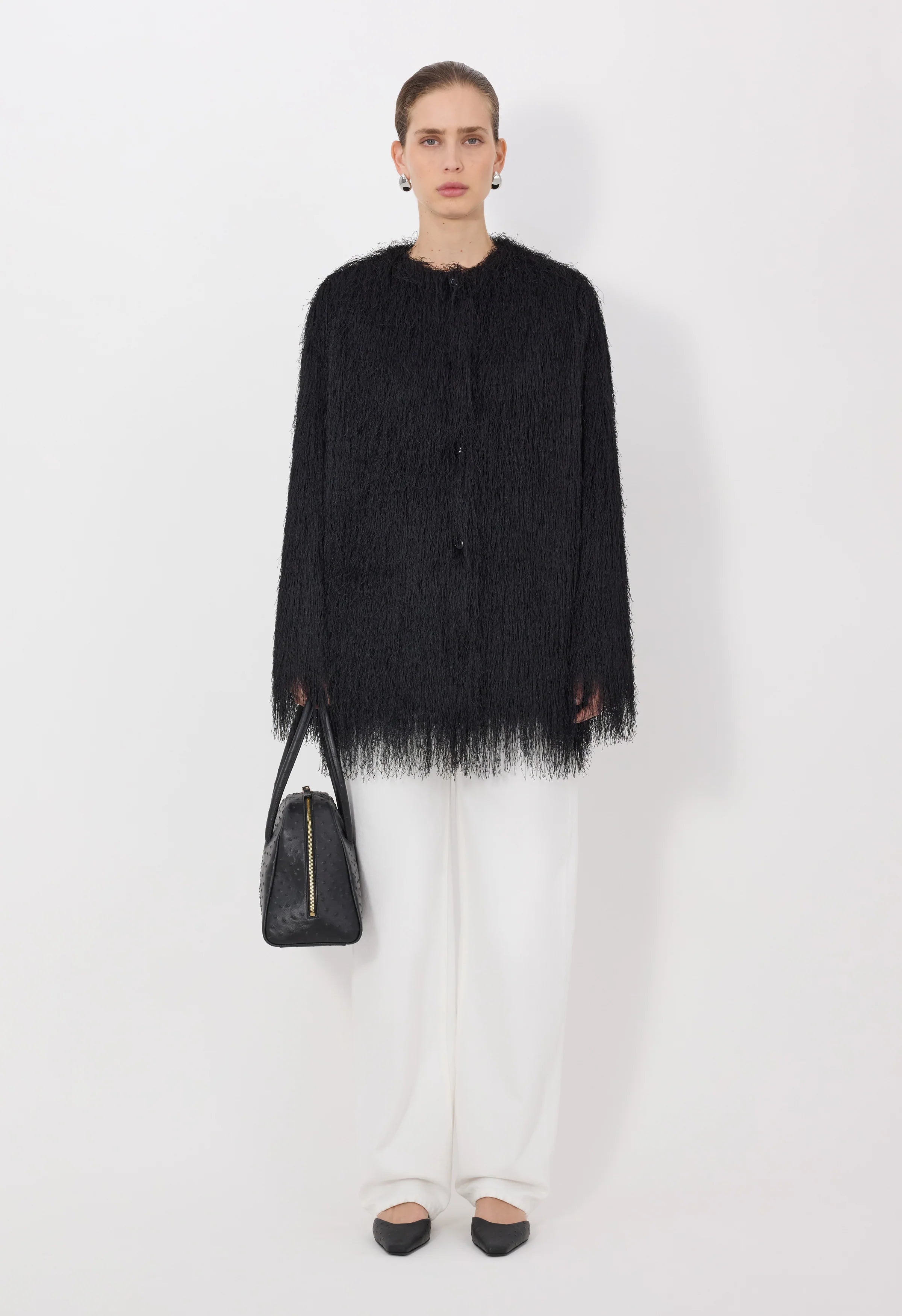 FILIPO Fringed Coat