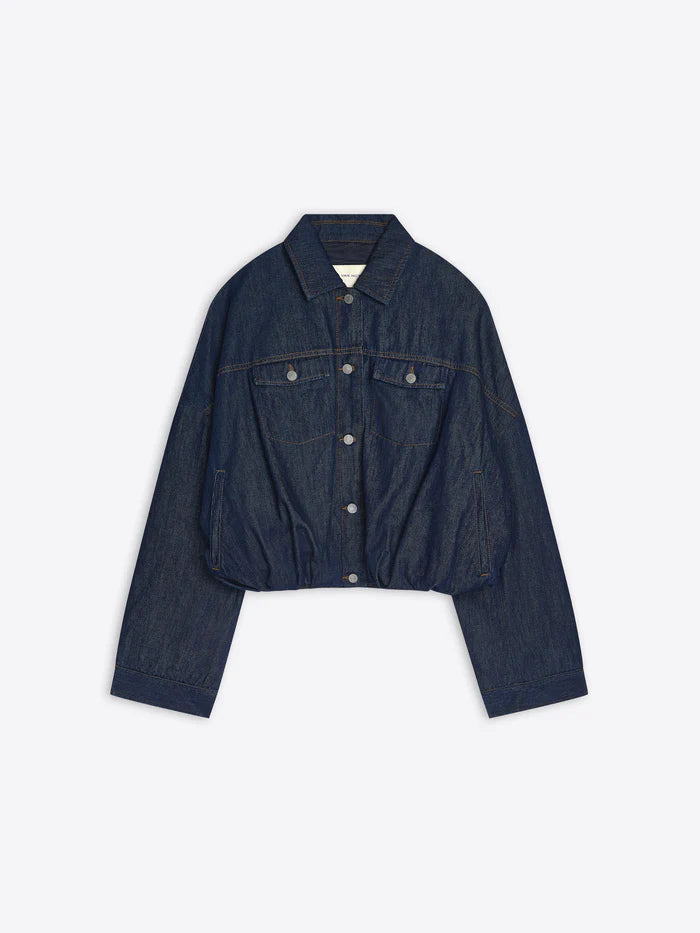 Denim blouson