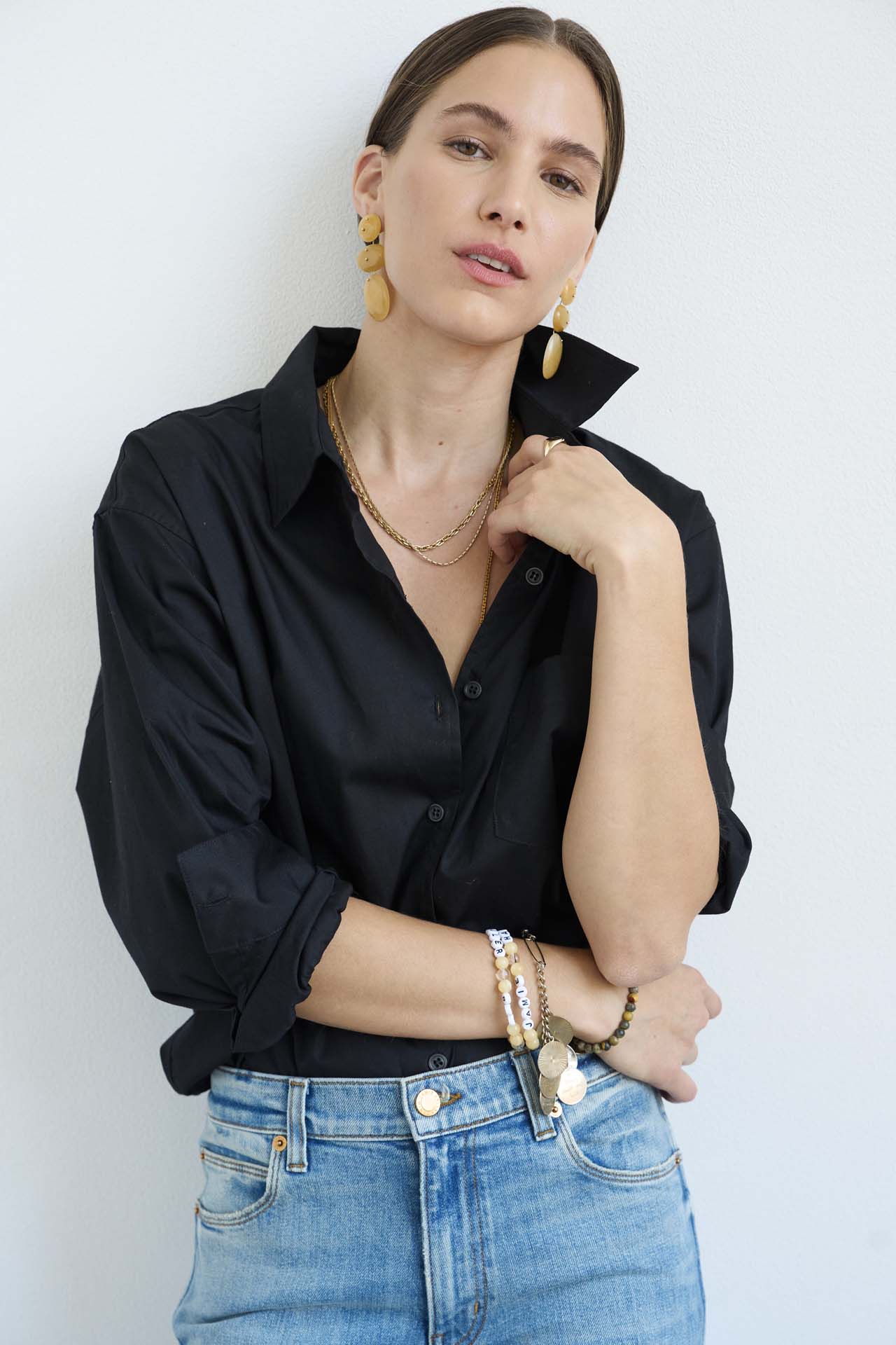 The Weekend Shirt in Black